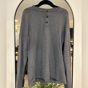 Lululemon Metal Vent Tech Henley Long Sleeve